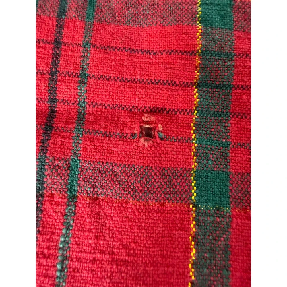 VTG Christmas Linen Set, Table Cloth, Hand Towels, Placemats, Napkins‎ 12 Piece